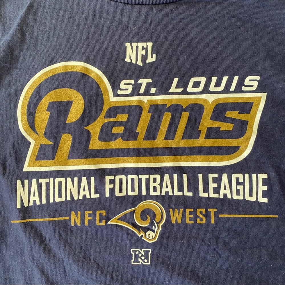 NFL Old school St. Louis Rams Long Sleeve T-Shirt | Size XL - Picture 4 of 7